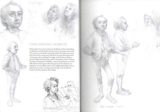 Властелин Колец Онлайн - 'The Lord of The Rings Sketchbook' by Alan Lee.